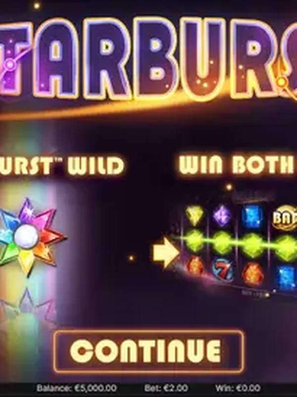 Starburst — Pin Up Casino